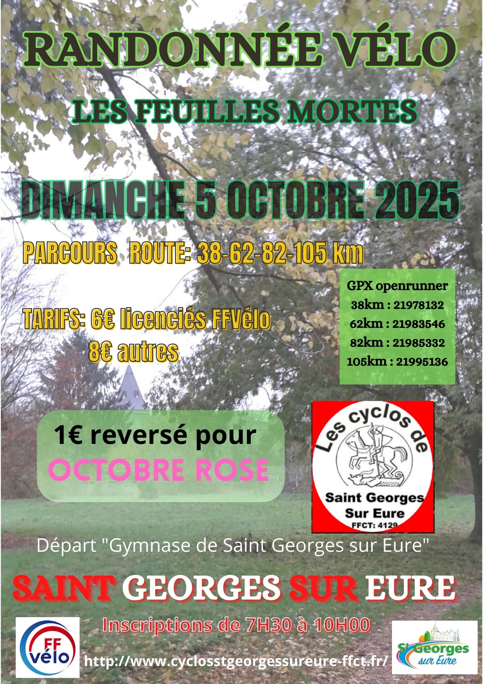 Rando velo Les Feuilles Mortes