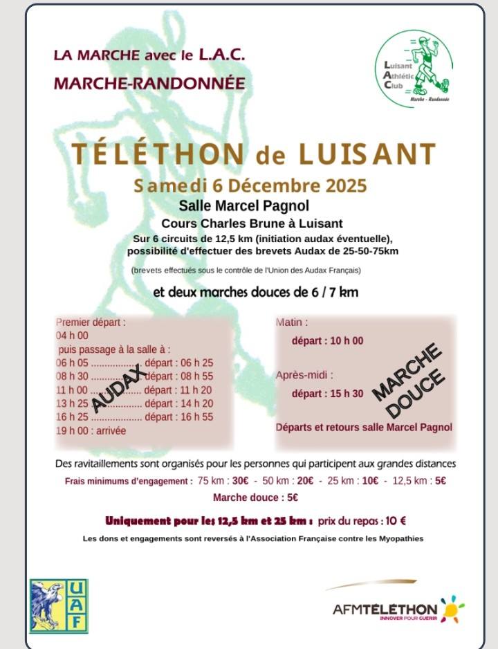 Flyer Telethon Luisant