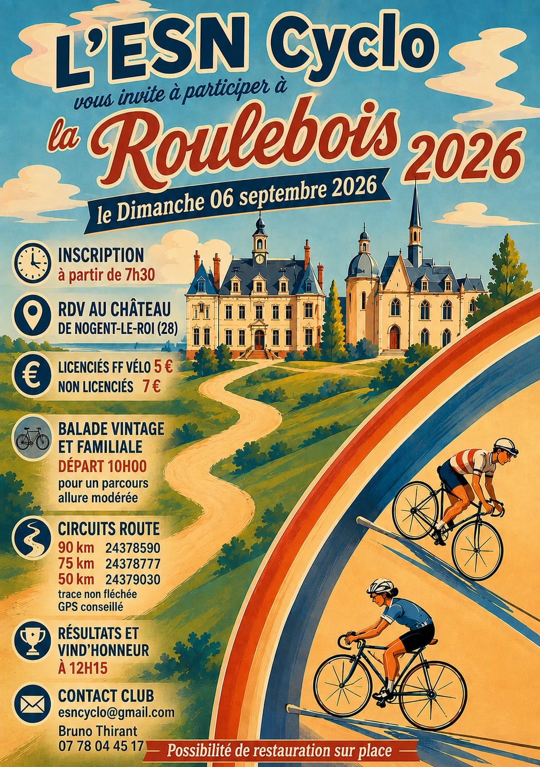 Affiche Roulebois 2026